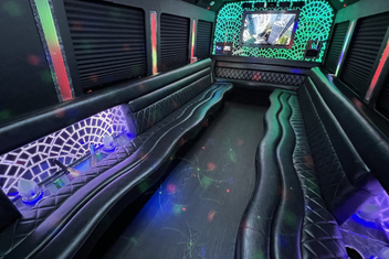 Elyria Limo Bus Interior