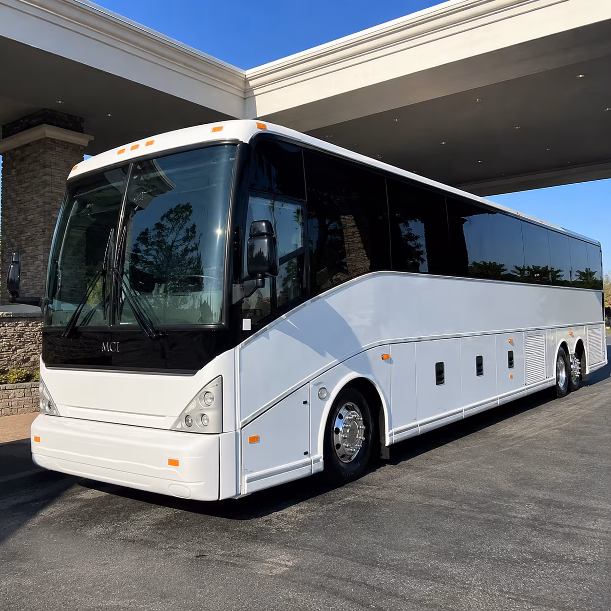 elyria bus rental service area