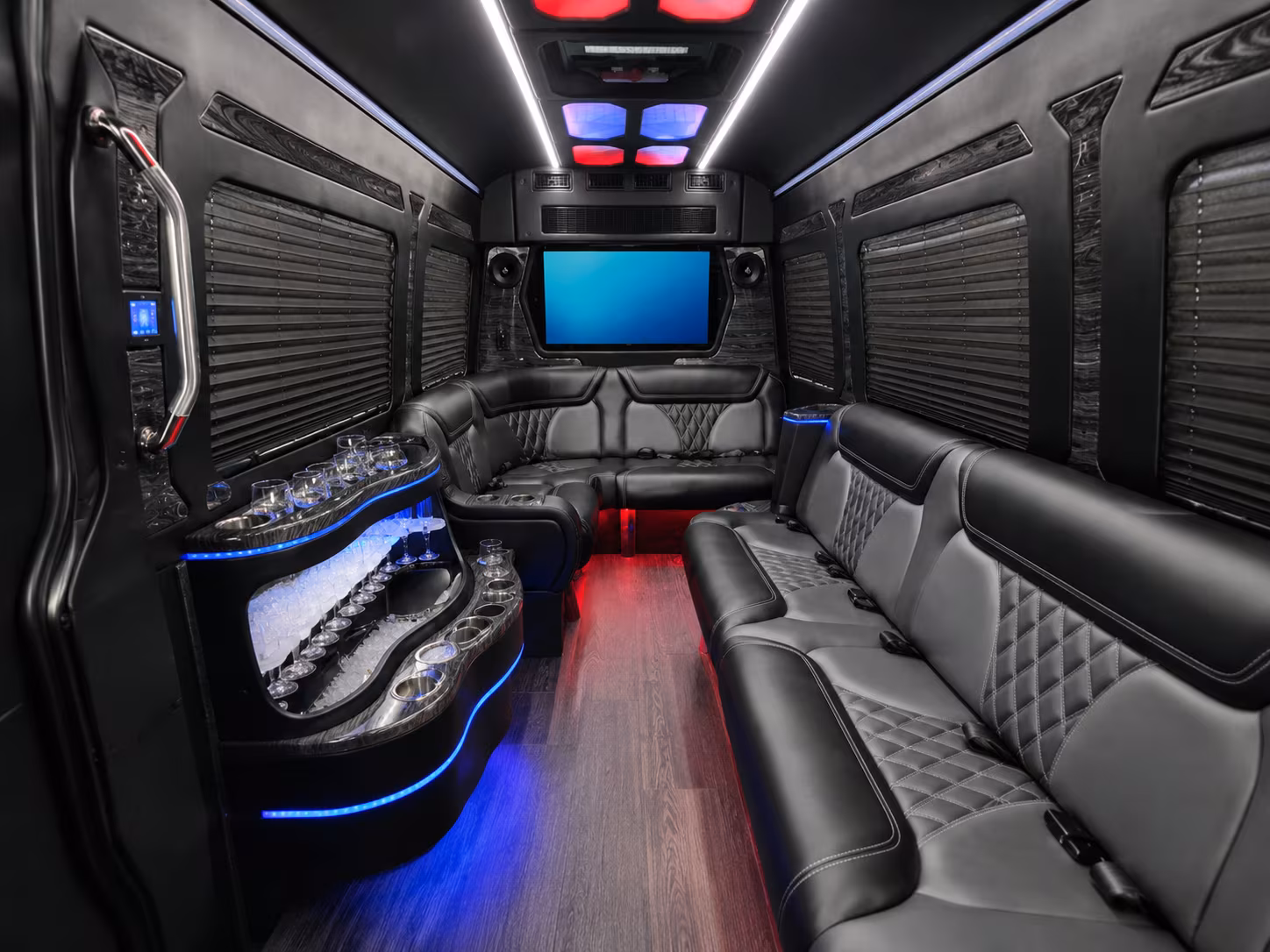 elyria concert transportation onboard seating
