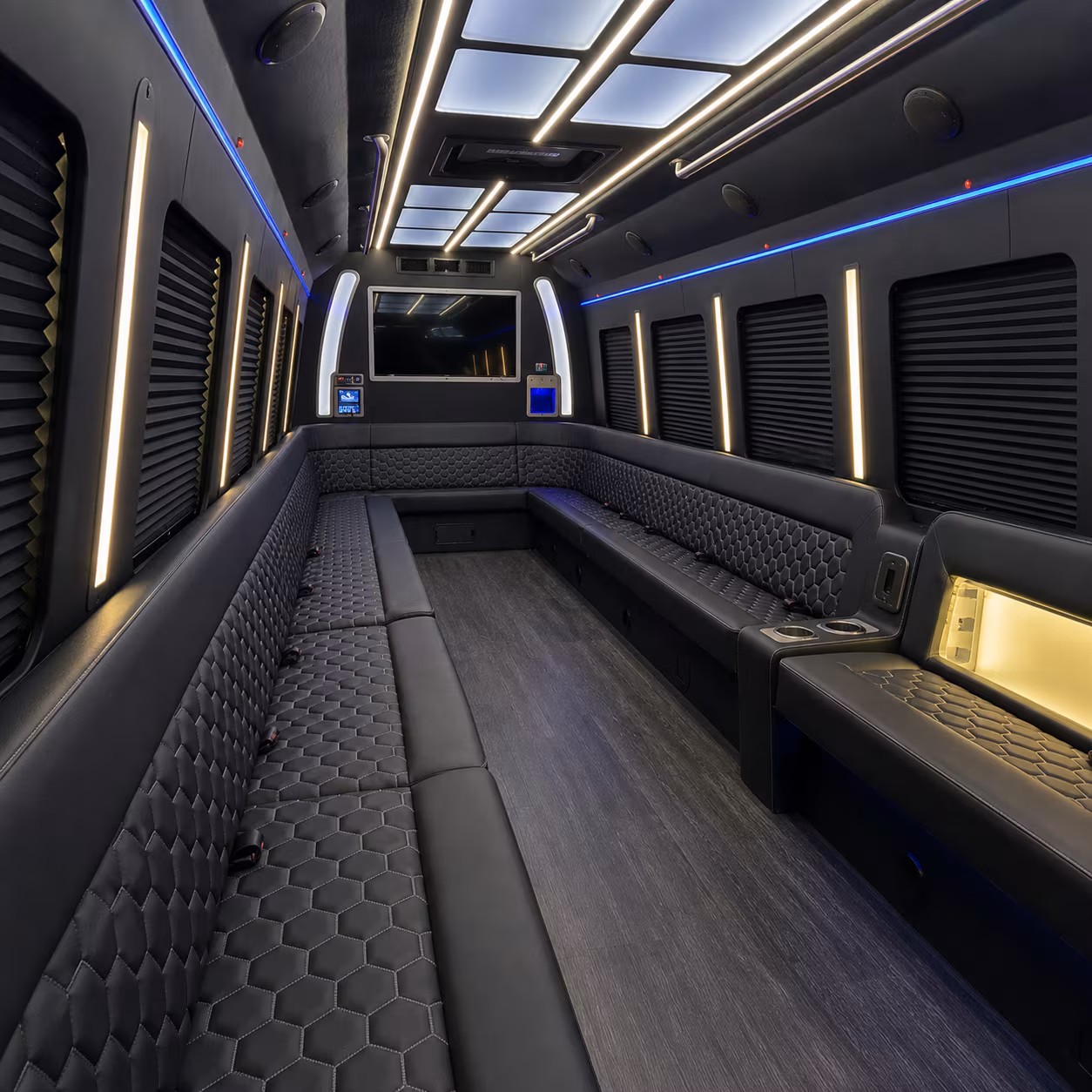 elyria party bus rentals inside