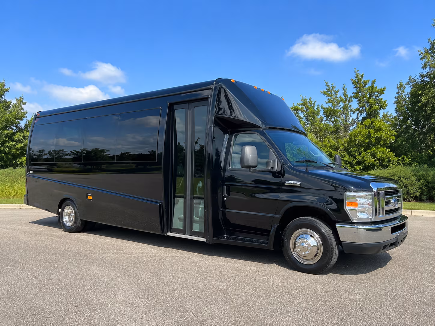 elyria wedding transportation onboard seating