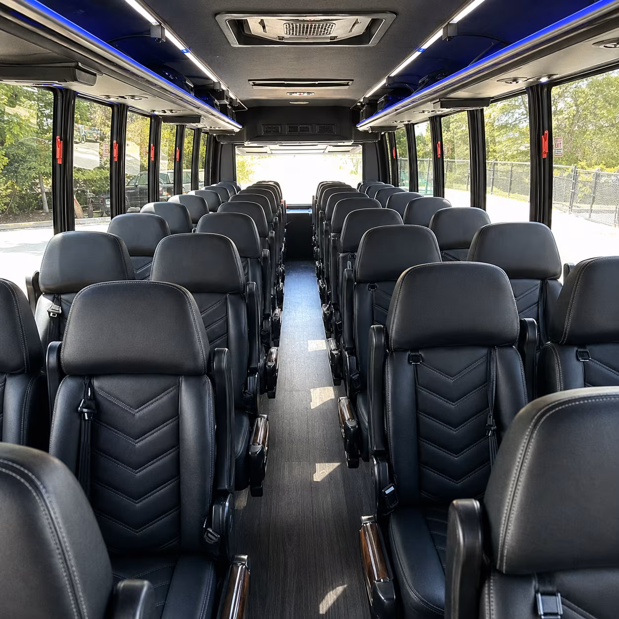 elyria wine tour brewery transportation onboard seating